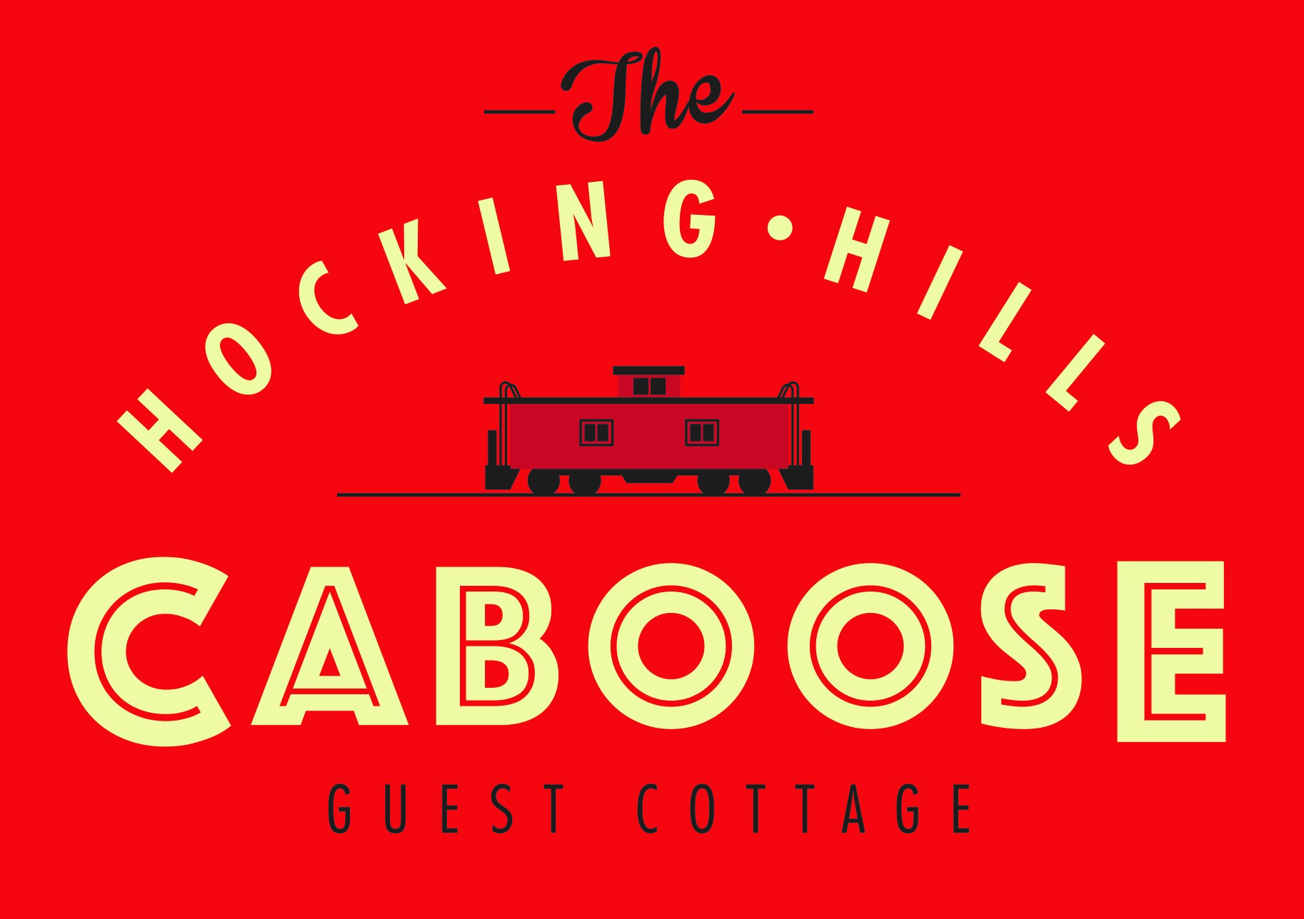 Hocking Hills Caboose  Logo